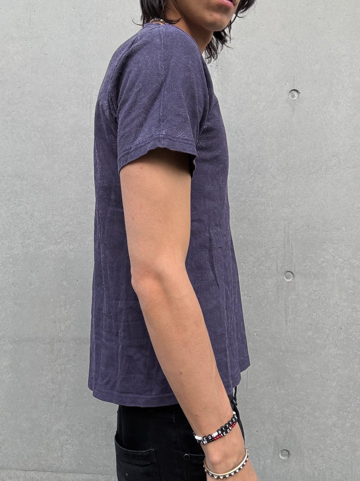Number (N)ine Purple Paisley Tee (M)