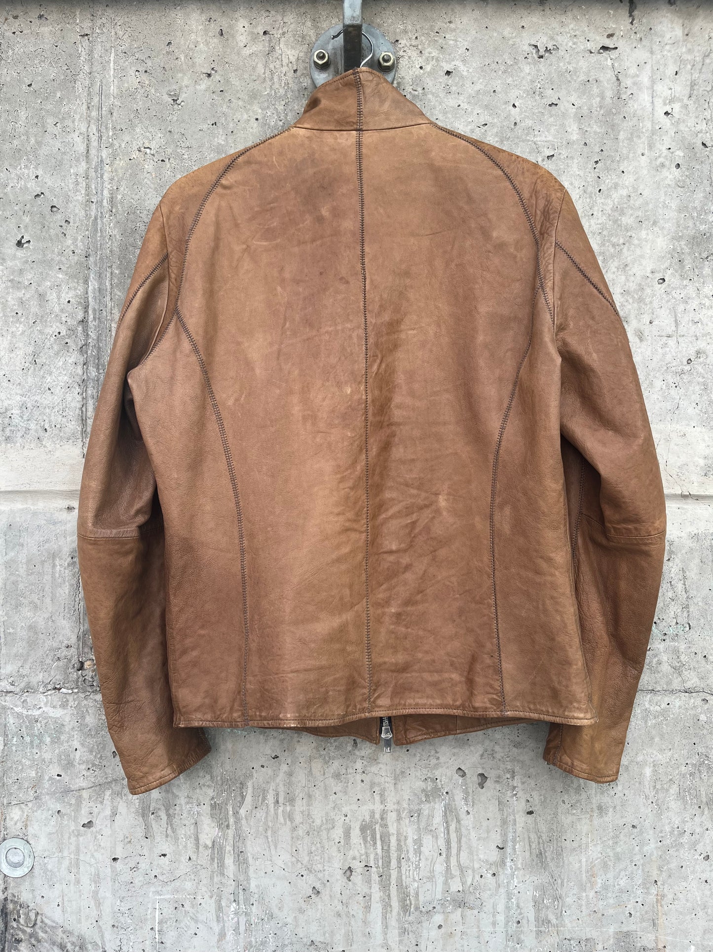 Jackrose Scarstitch Leather Jacket (3)