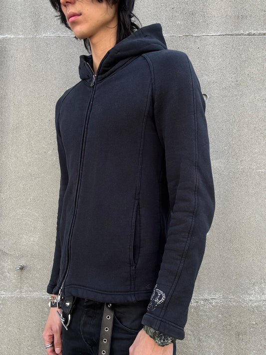 Roar Guns Studded Raglan Zip Hoodie (L)