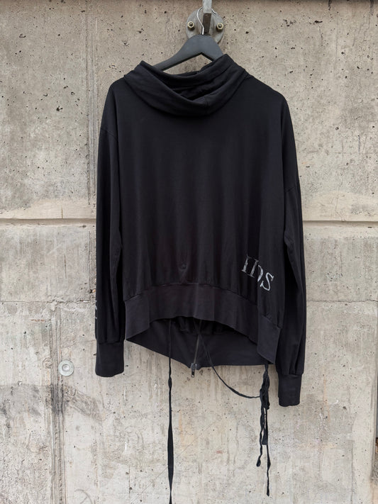 SS/18 Ann Demeulemeester „Forever Kids“ Asymmetrical Zip Hoodie (S)
