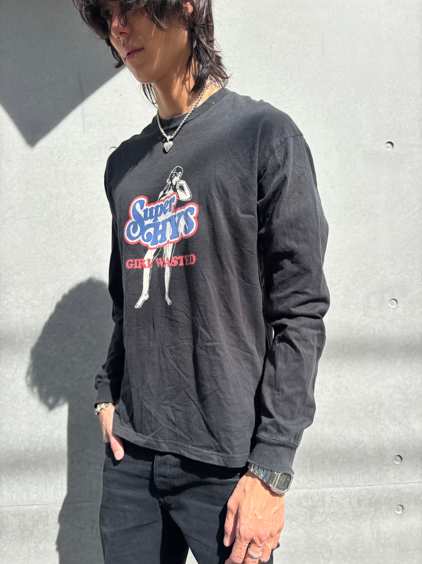 Hysteric Glamour Super Girl Longsleeve (L)