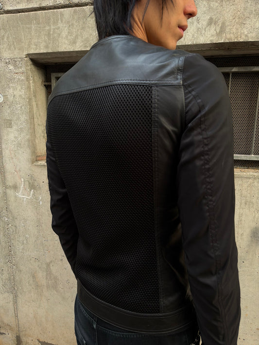 SS/14 Rick Owens "Vicious" Leather Biker Jacket (Size 48)