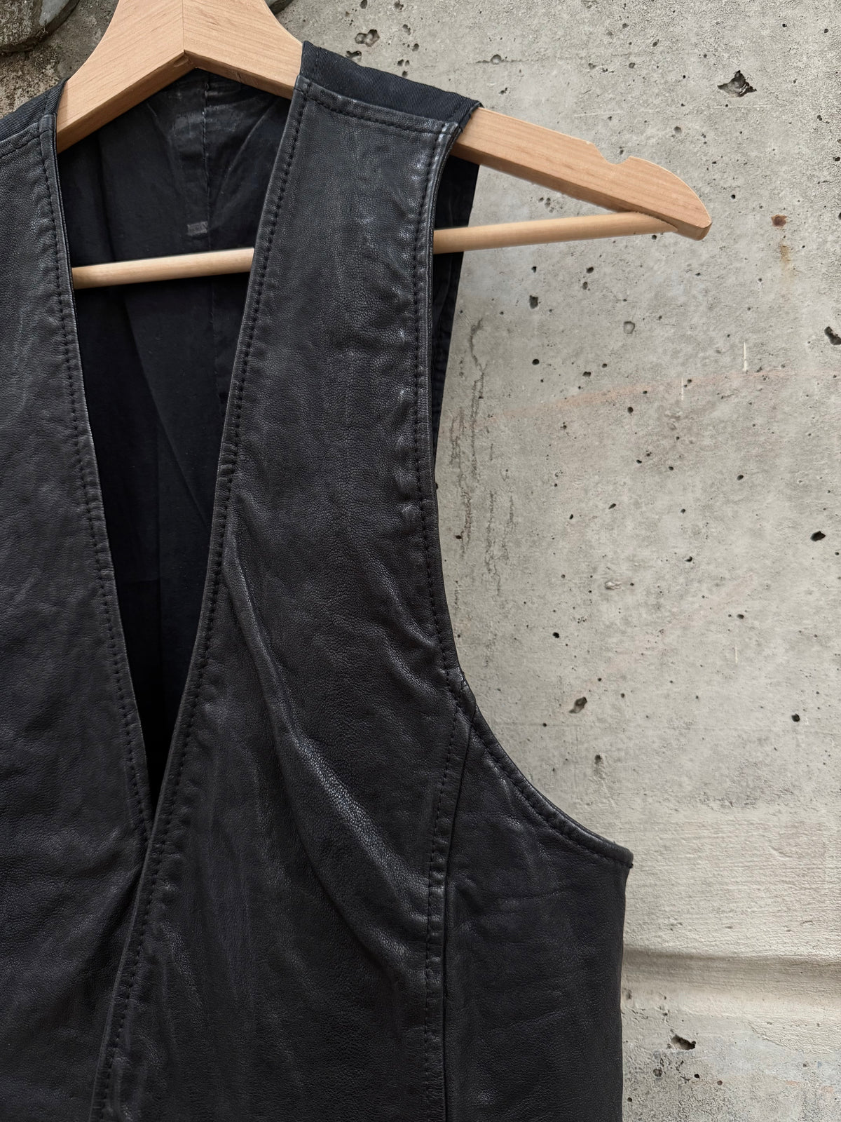 Buffalo Bobs Goat Leather Vest (1)