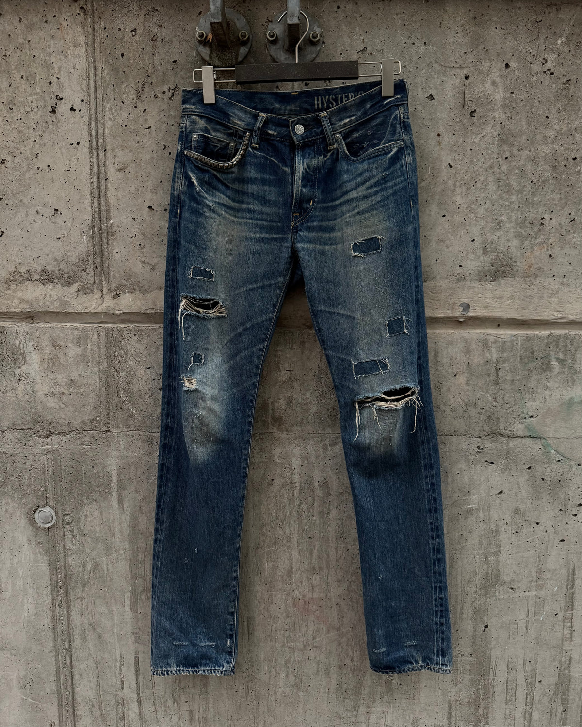 Hysteric Glamour Studded Destroyed Denim (29)