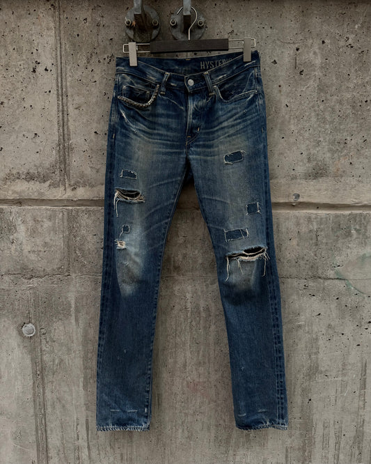 Hysteric Glamour Studded Destroyed Denim (29)