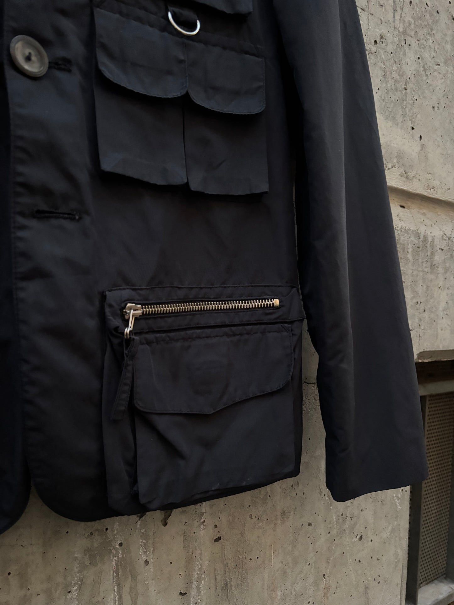 )SS1996 Jean Paul Gaultier Homme Multi Pocket Blazer (S)