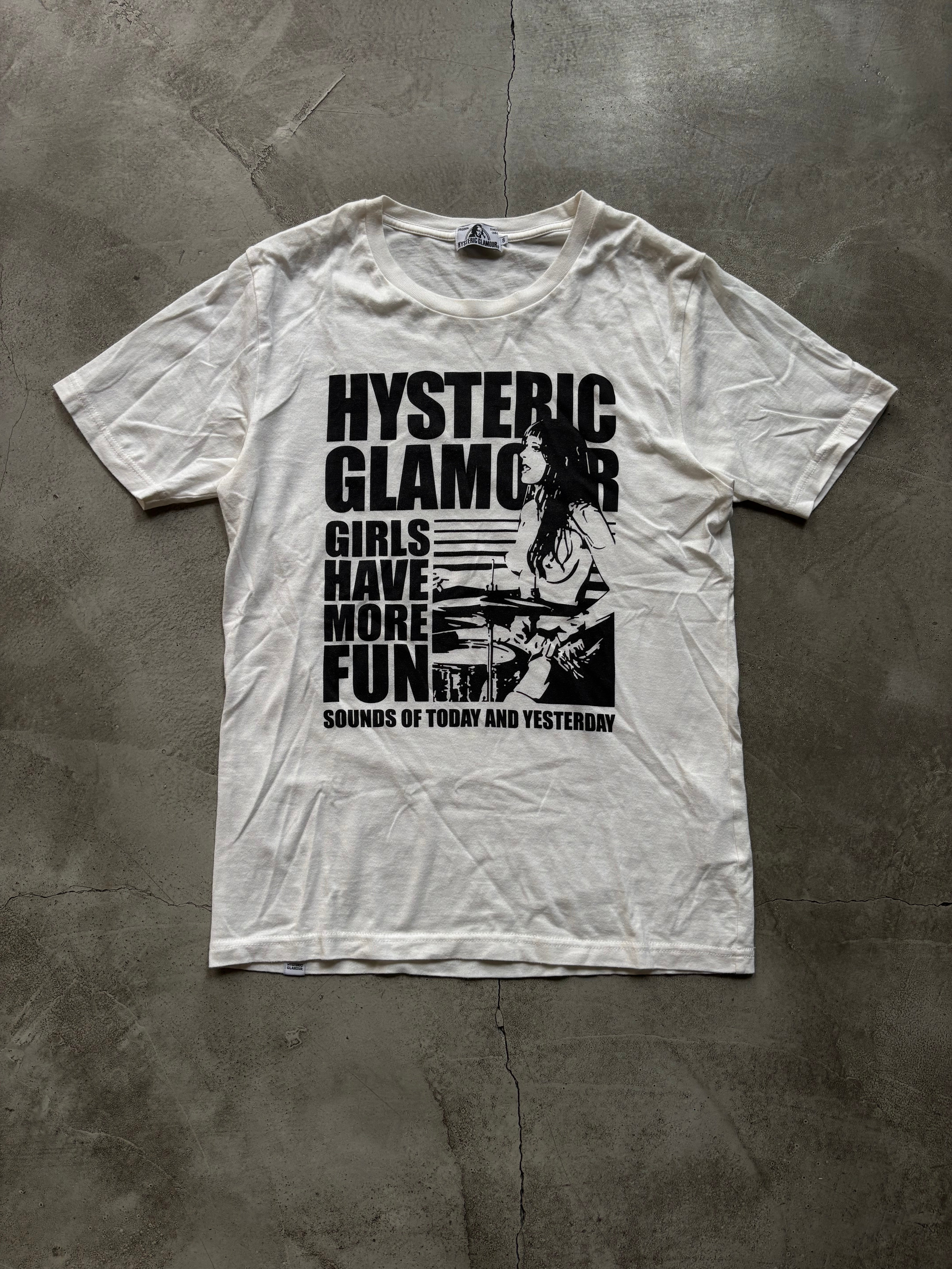 Hysteric Glamour Girls Have More Fun Tee (M) – vintendoarchive