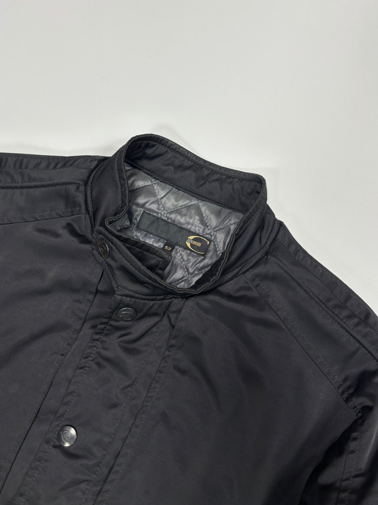 Roberto Cavalli Shiny Multi Zip Rider Jacket (52)