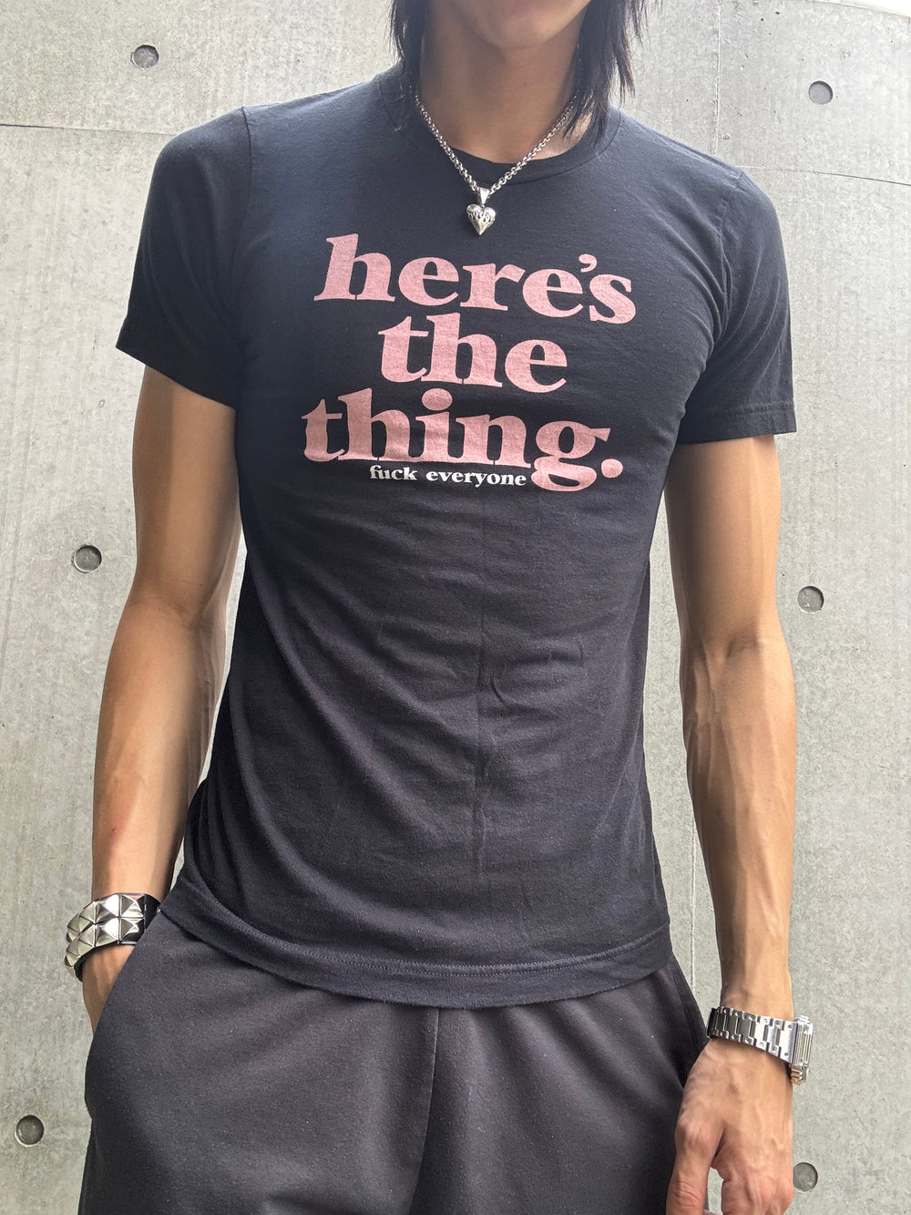 Fuck Everyone Tight Fit Tee (M)