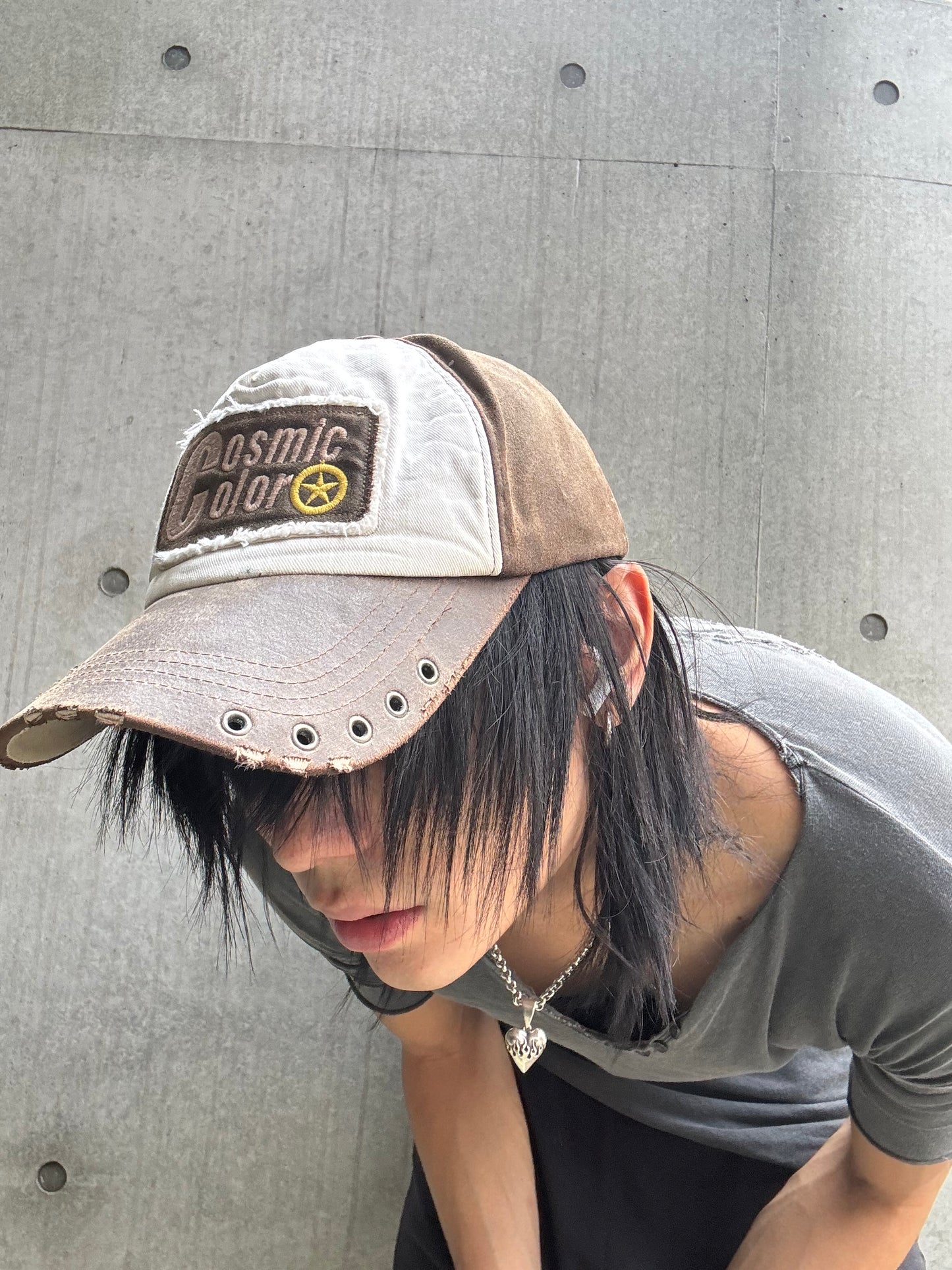 Full Leather Cosmic Colour Cap (OS)