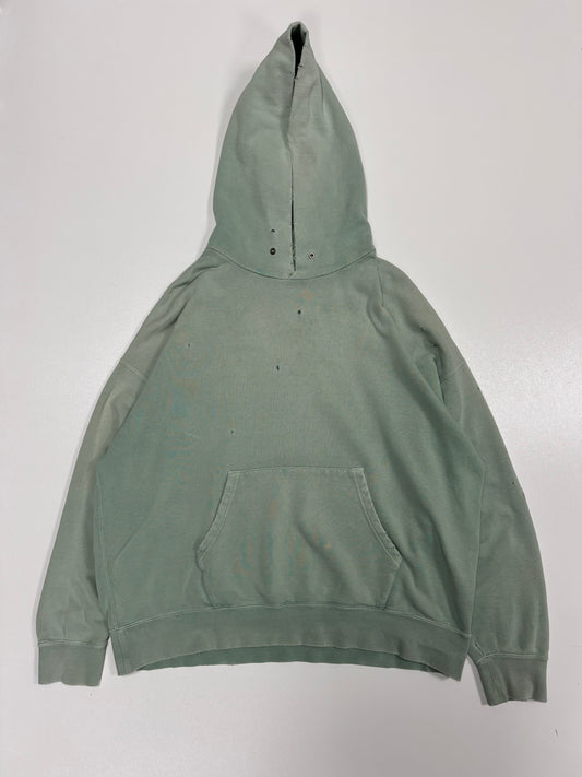 Visvim Distressed Mud Dye Hoodie (L)