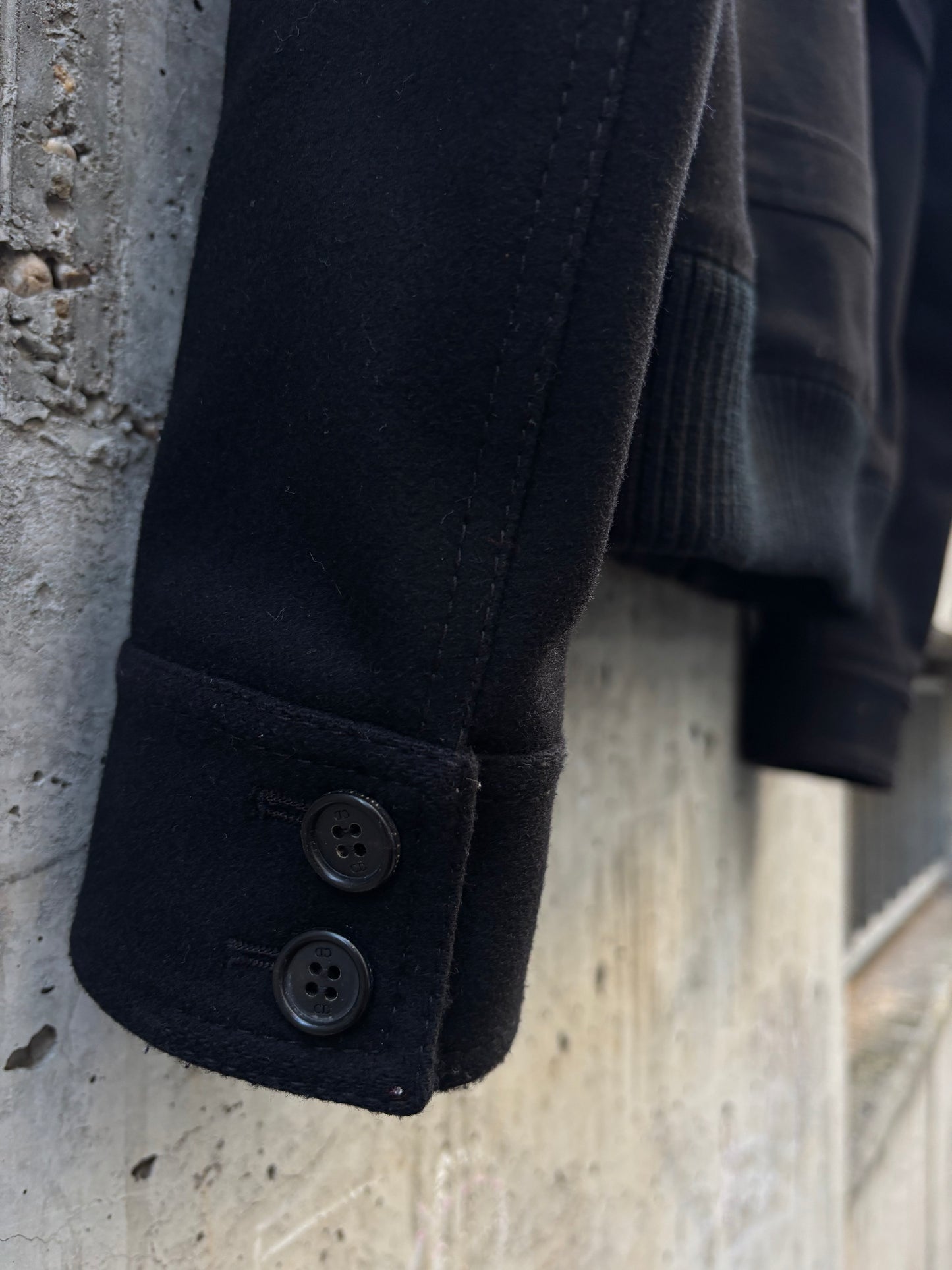 Dior Homme AW2006 Panel Layer Wool Bomber Jacket (48)