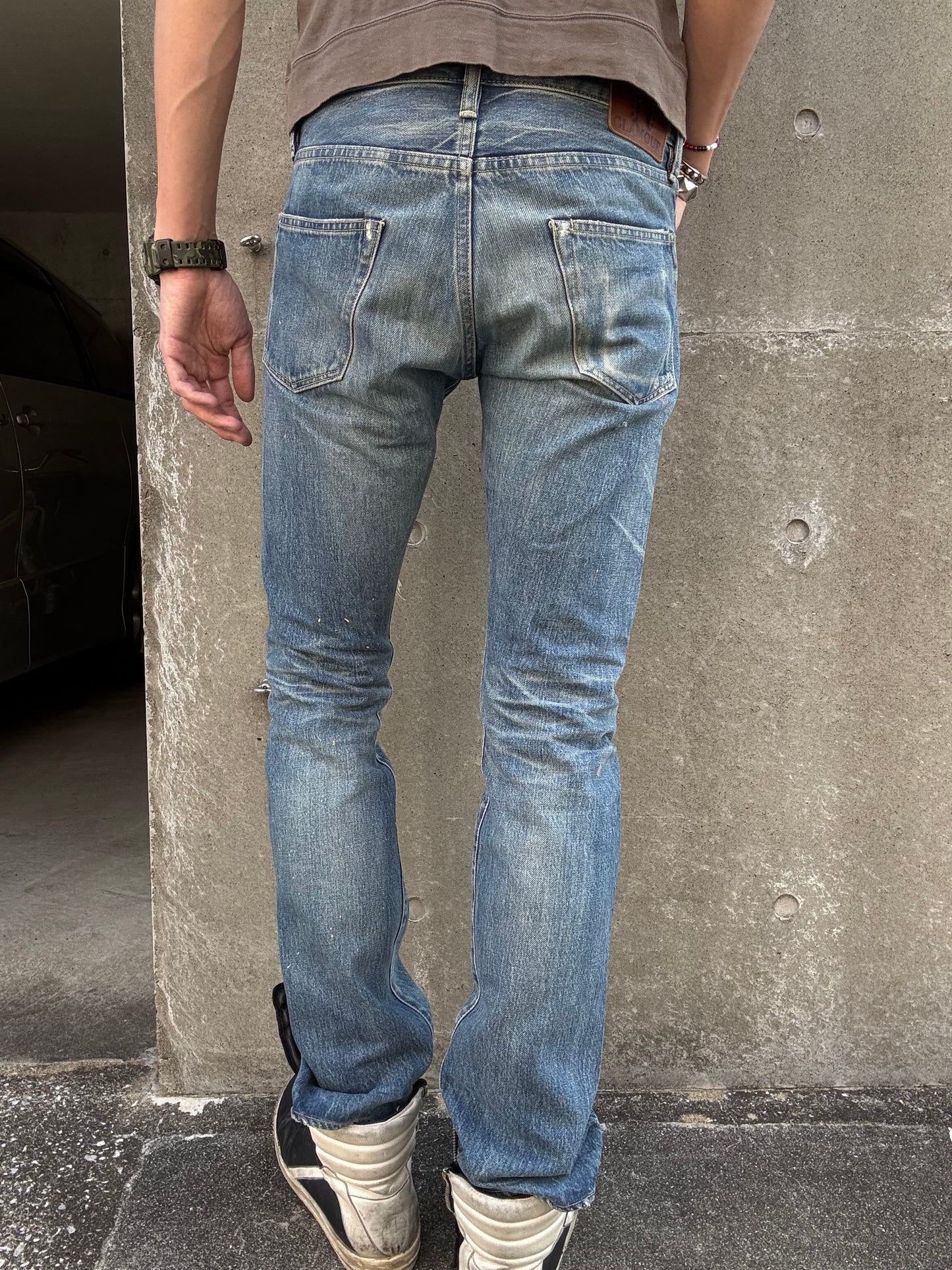 Hysteric Glamour Distressed Stud Denim (30)
