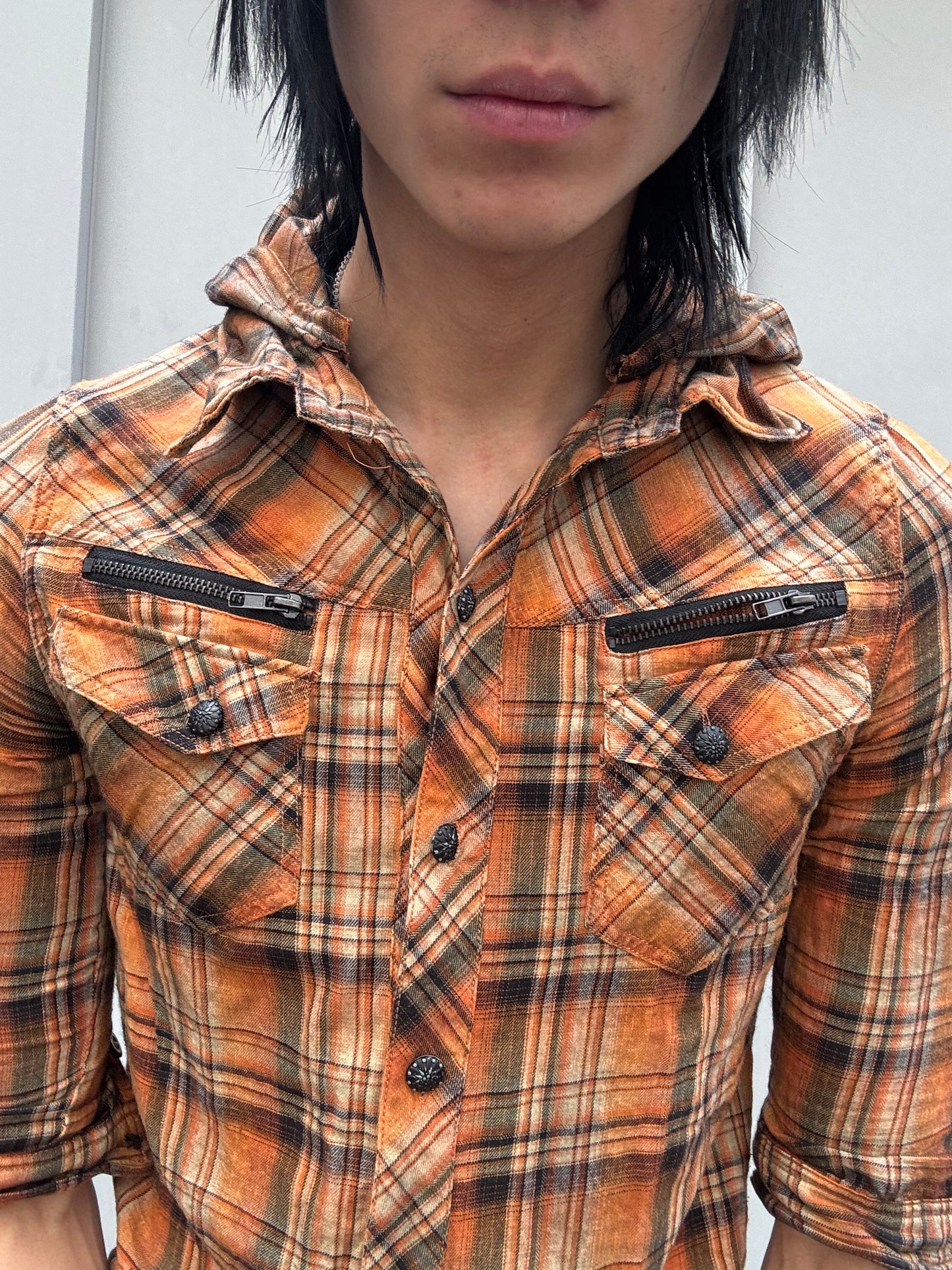 Jackrose Hooded 1/2 Sleeve Flannel (4)