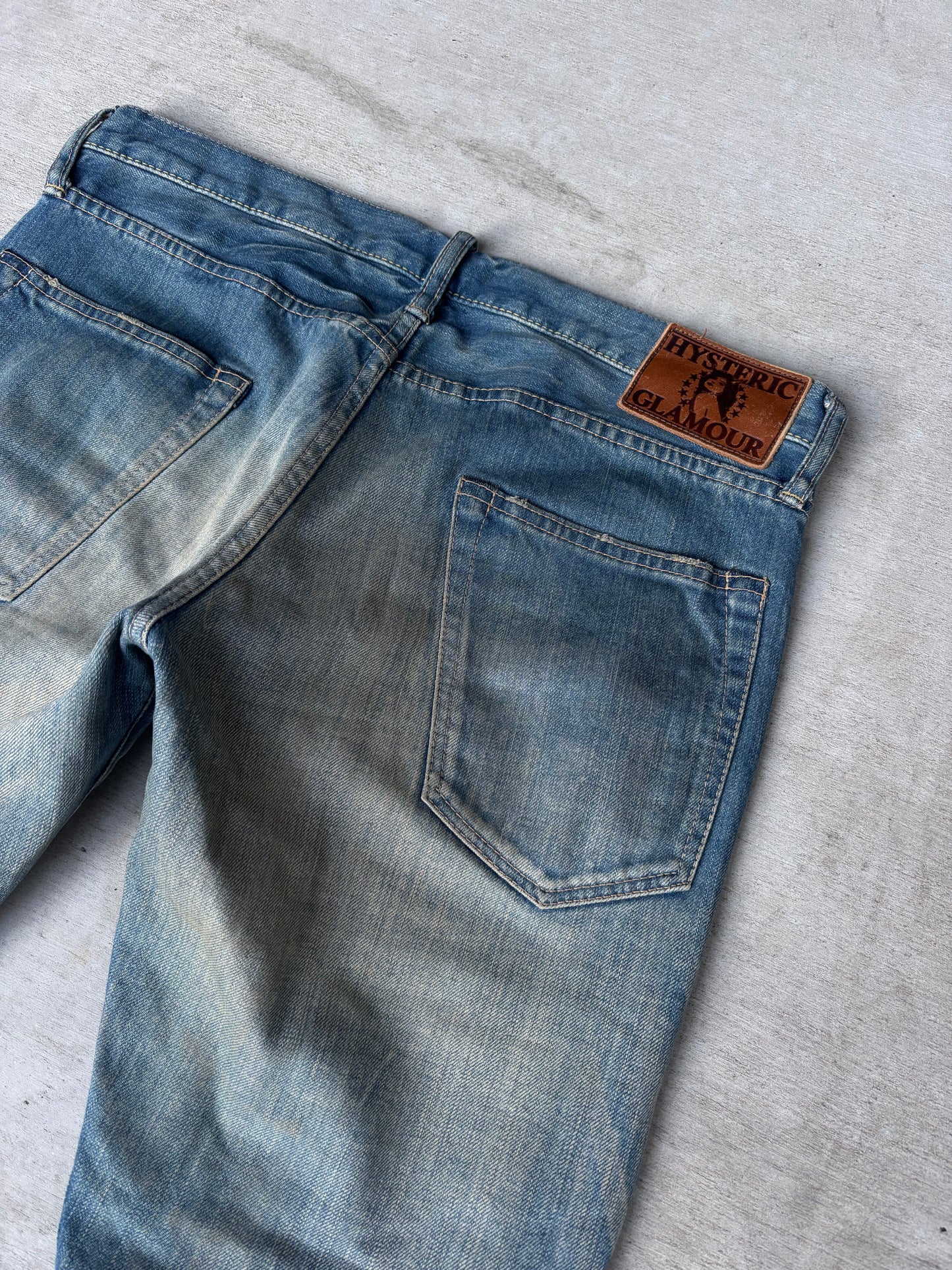 Hysteric Glamour Faded Cargo Pocket Denim (32)