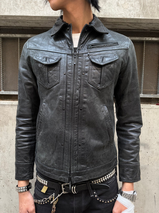 A.S.M. Rider Leather Jacket (S)