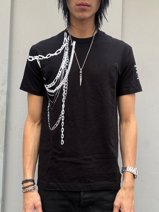 Syte by Yohji Yamamoto Multi-Chain Print Tee (M)