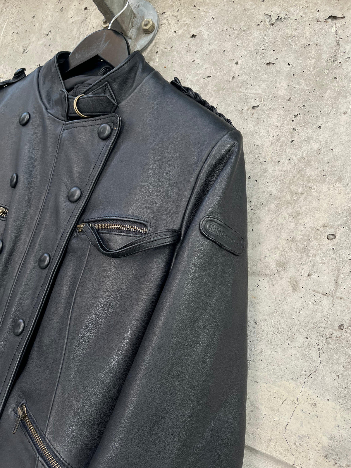 Hein Gericke 90‘s Doublebreasted Leather Jacket (L)