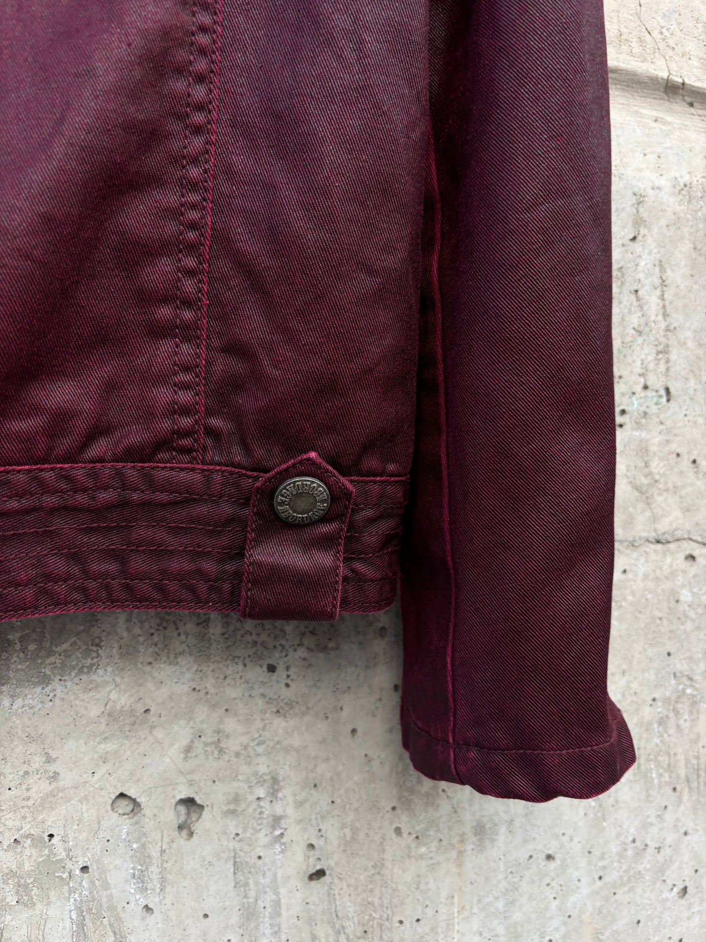 Abordage by Hiromu Takahara Skull Waxed Jacket (S)