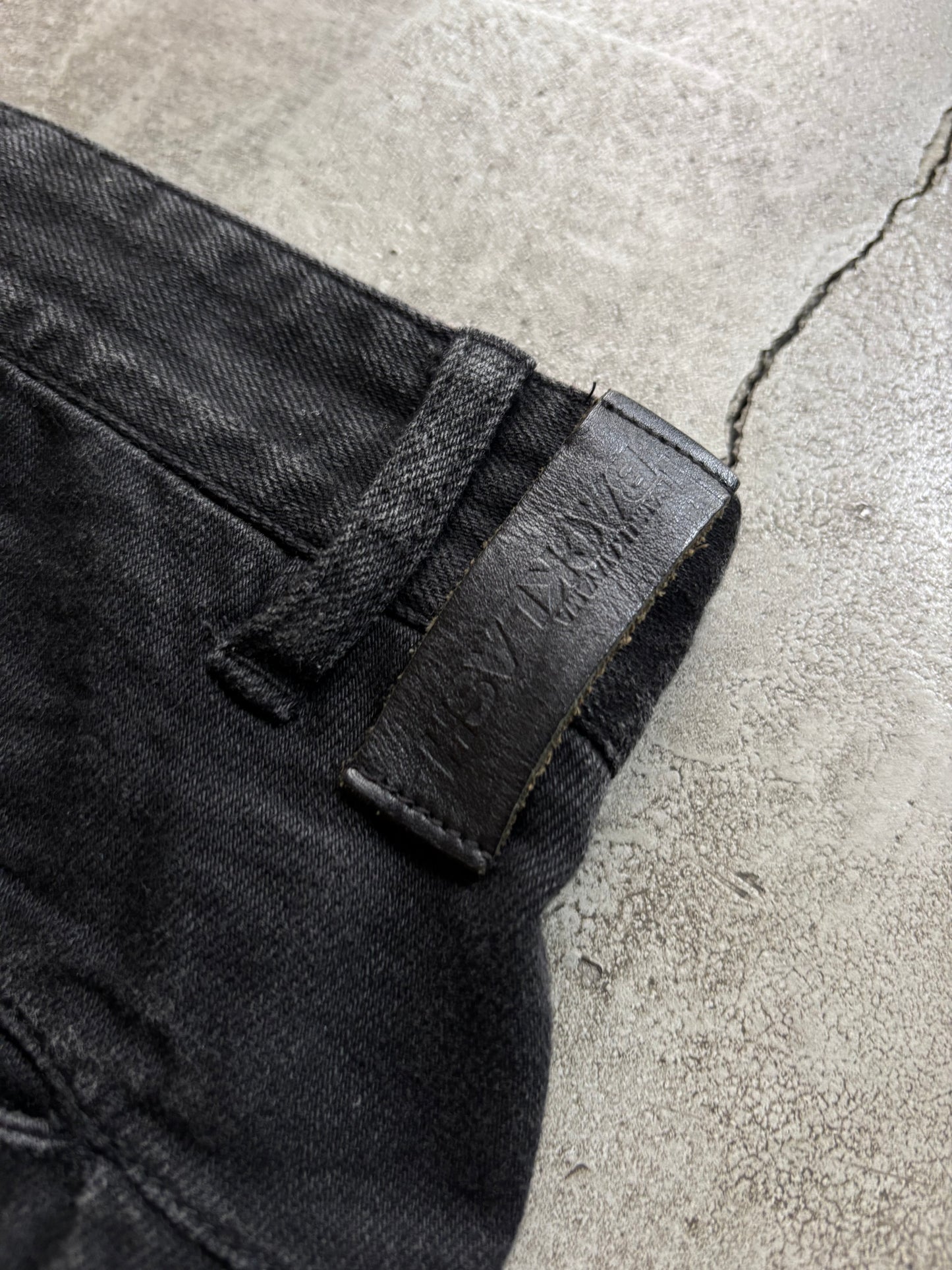 Isamu Katayama Backlash Darted Denim Shorts (30)