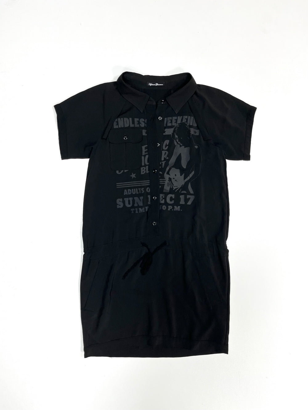 Hysteric Glamour Printed Silk Dress (M)