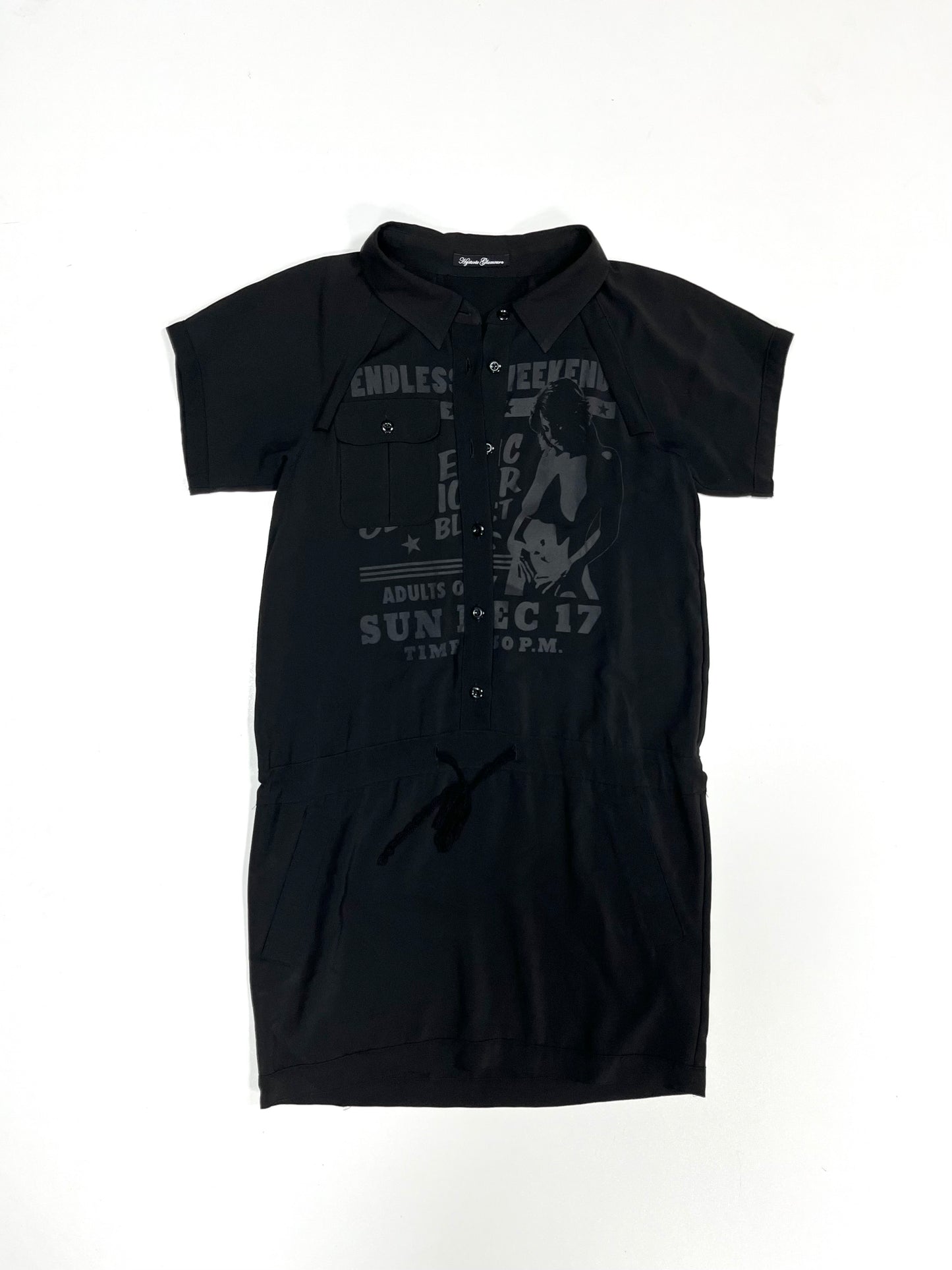 Hysteric Glamour Printed Silk Dress (M)