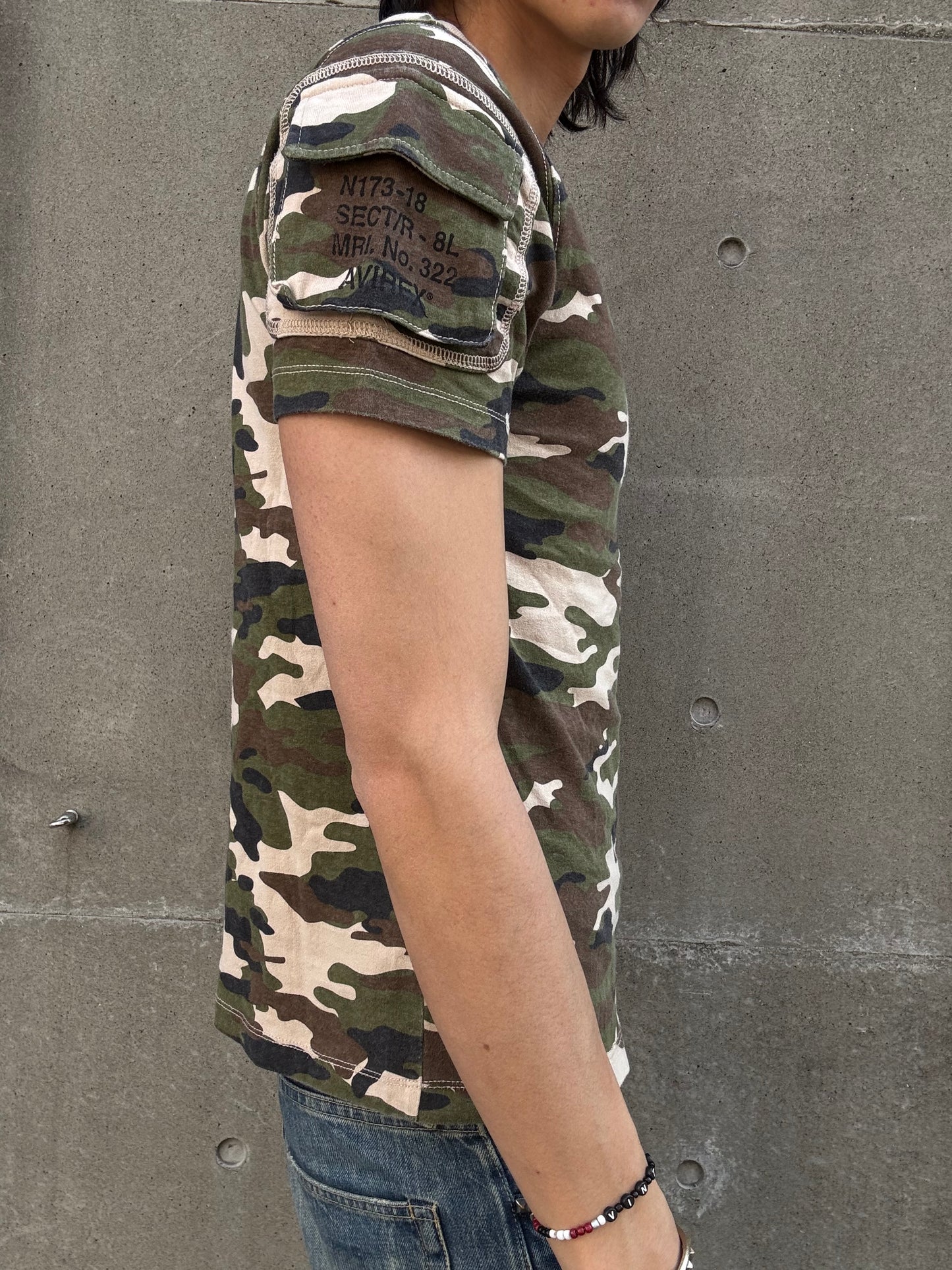 Avirex Camo Cargo Shirt (M)