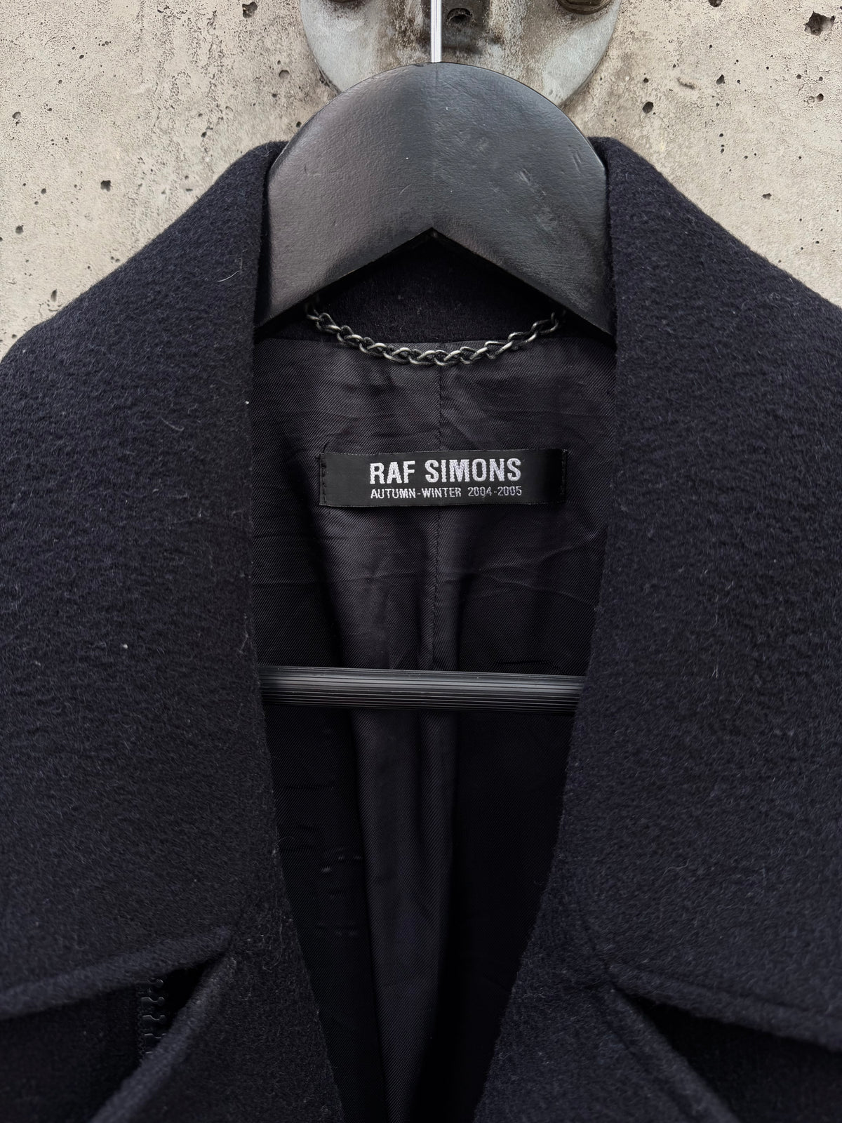 AW04/05 Raf Simons Waves Pea Coat (50)