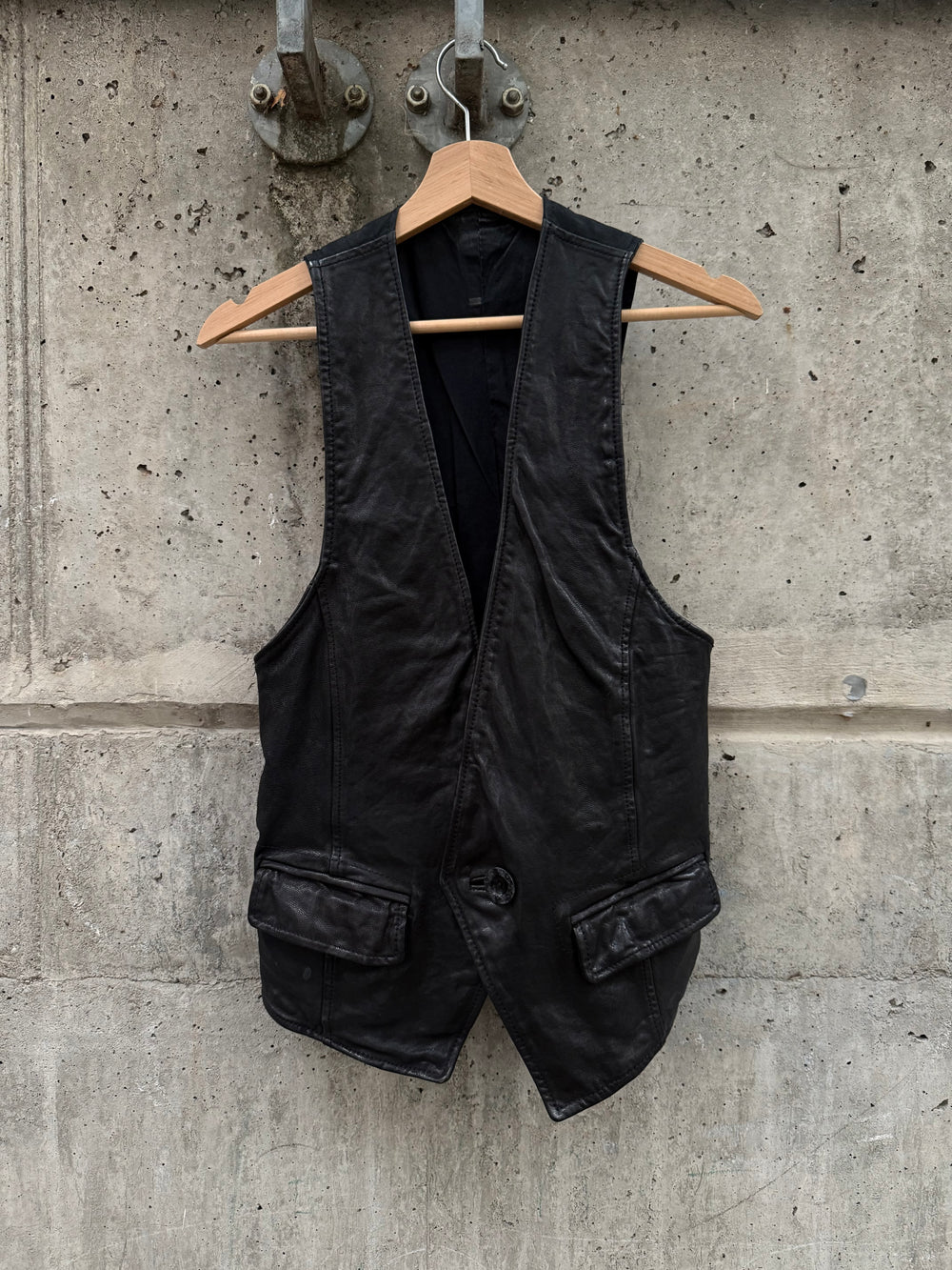 Buffalo Bobs Goat Leather Vest (1)