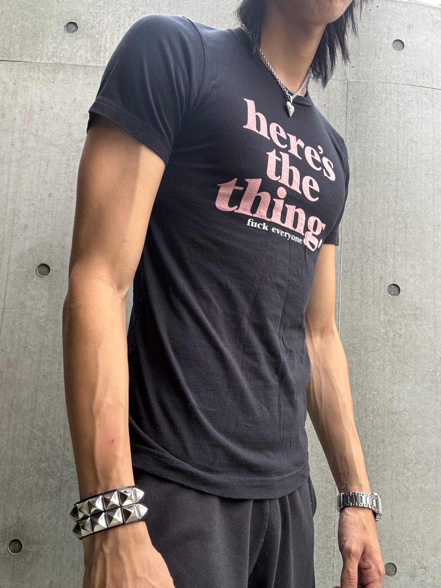 Fuck Everyone Tight Fit Tee (M)