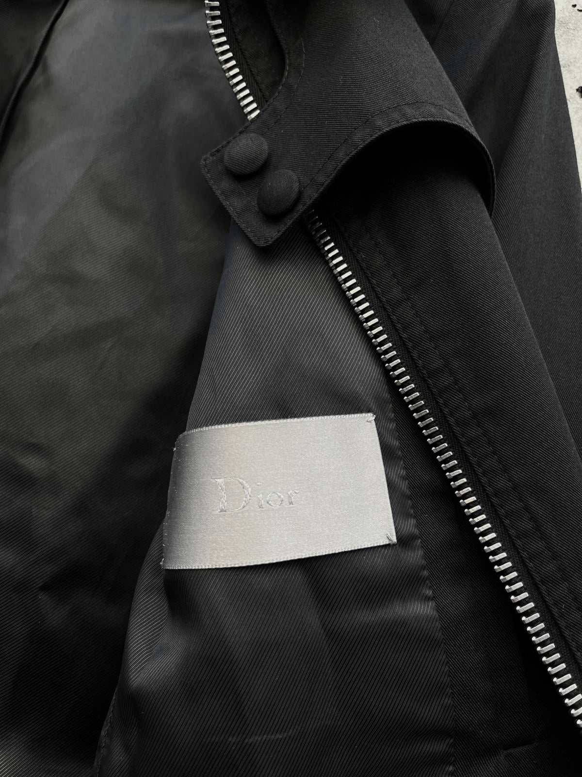 SS/2007 Dior Homme by Hedi Slimane Snap Panel Cargo Bomber Jacket (44)