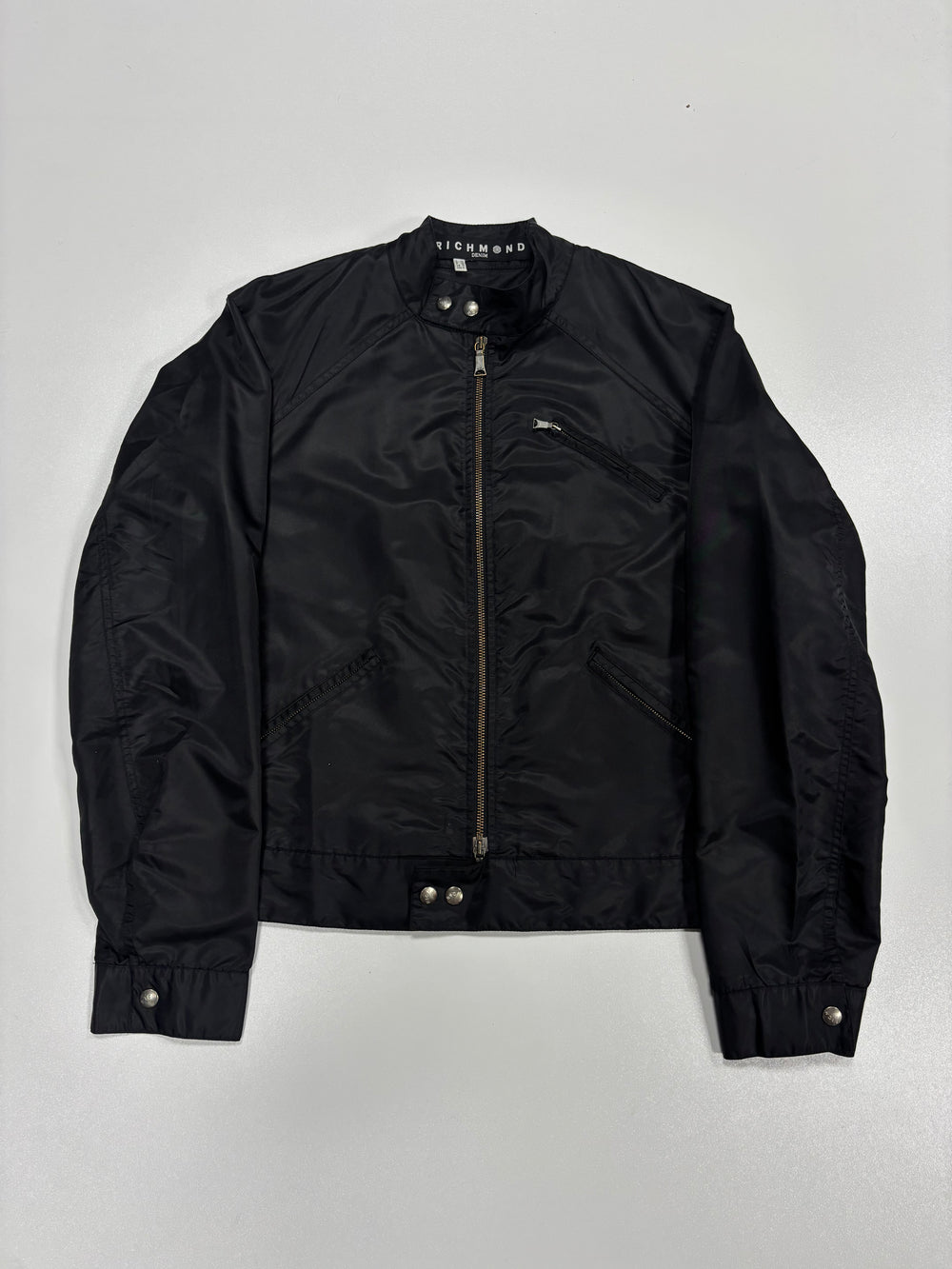 Richmond Denim Nylon Multizip Jacket (46)