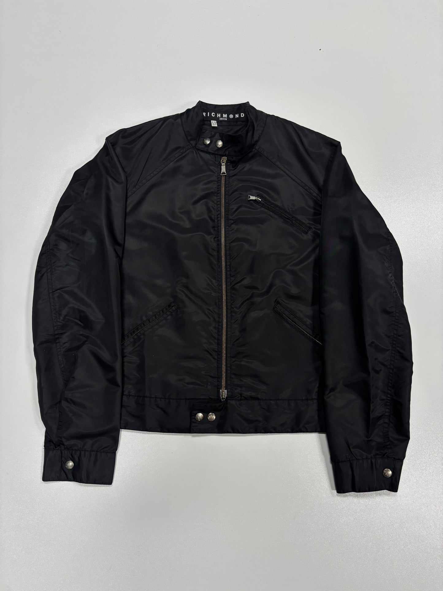 Richmond Denim Nylon Multizip Jacket (46)