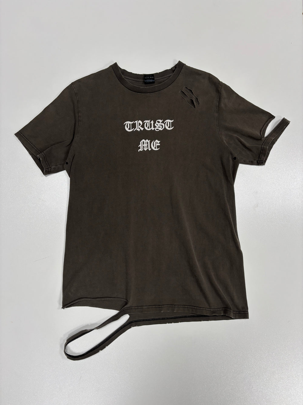 AW04 Number (N)ine “Trust Me“ Distressed Shirts(4)
