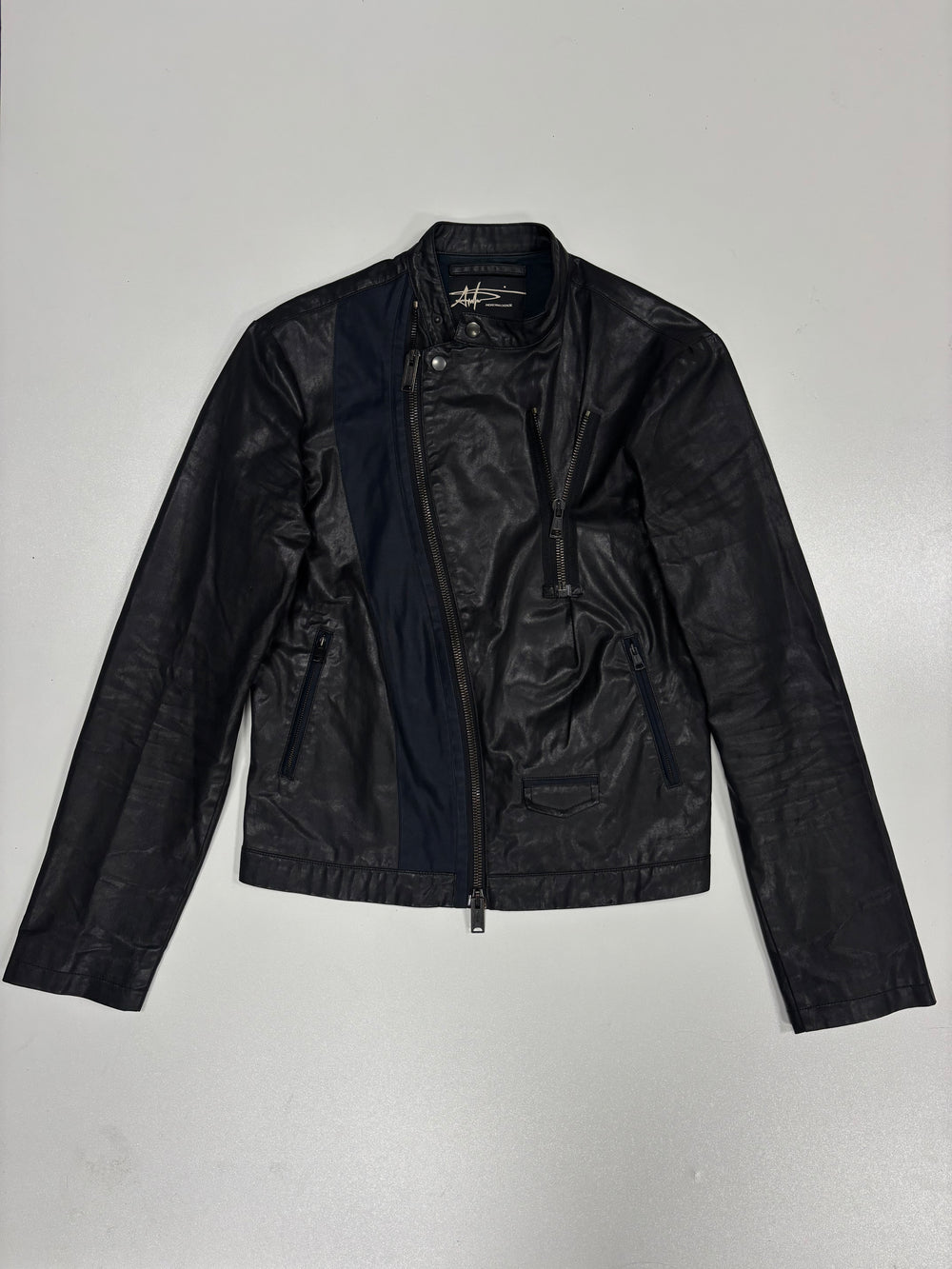 Andrew Mackenzie Waxed Wavy Rider Jacket (L)