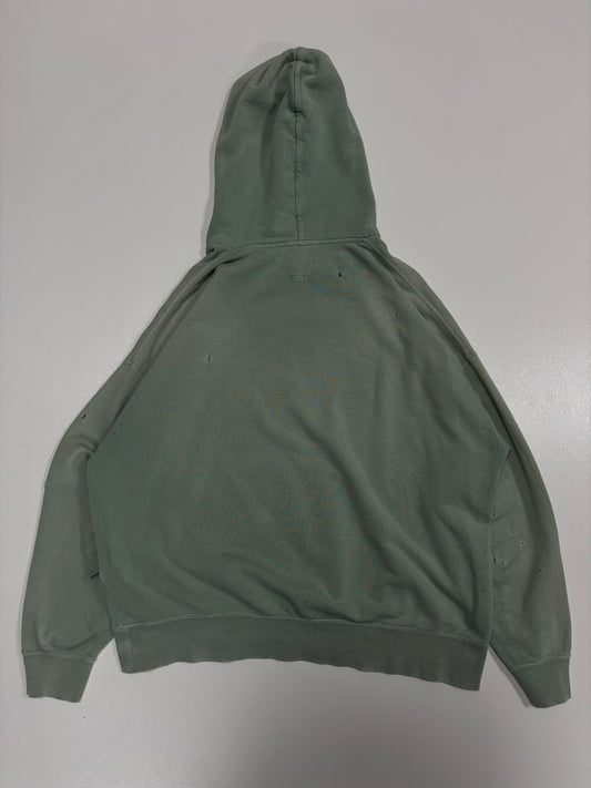 Visvim Distressed Mud Dye Hoodie (L)