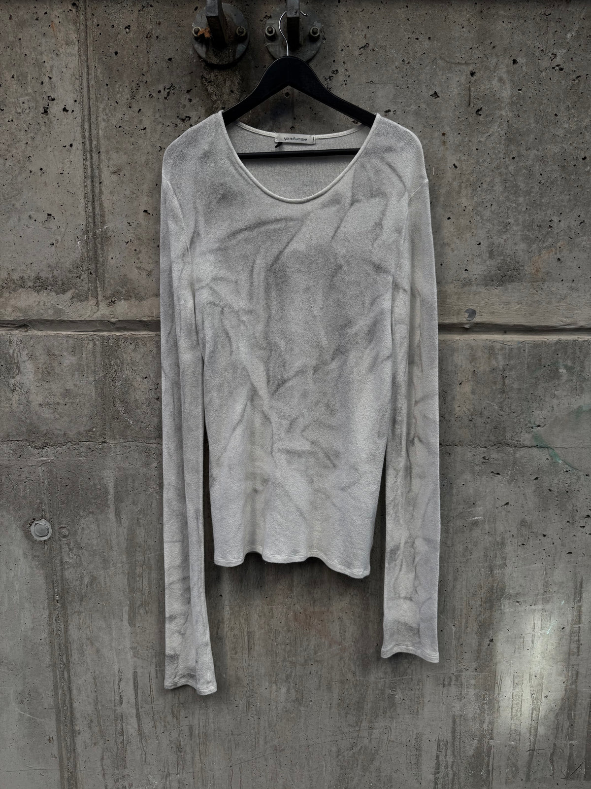 Nostrasantissima Distressed Tie-Dye Longsleeve (52)