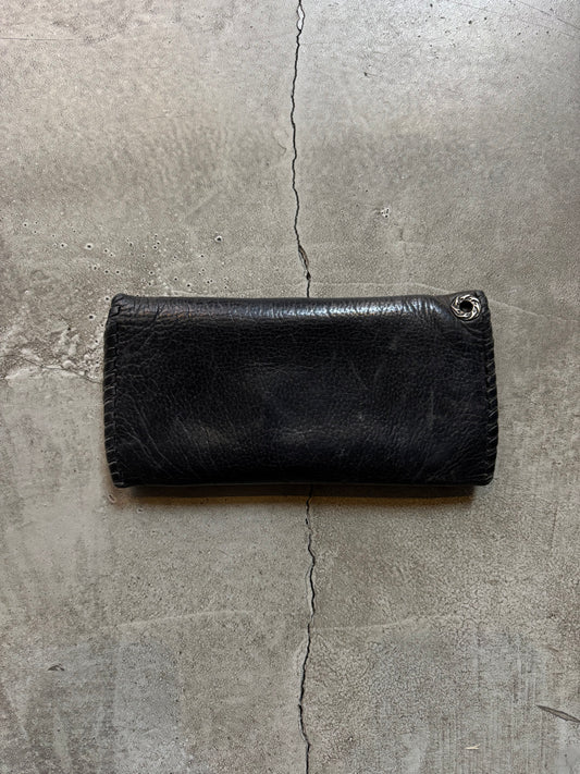 A&G Rock Molded Stingray Cross 925 Silver Wallet (OS)