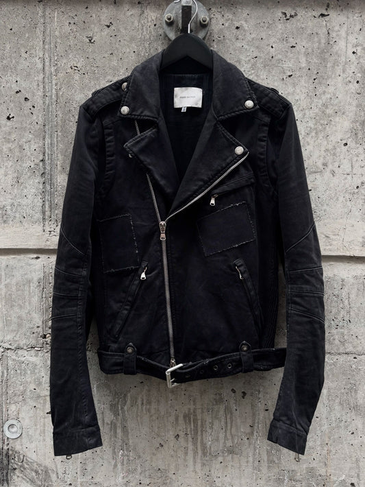 Balmain Perfecto Deconstructed Faded Black (48)