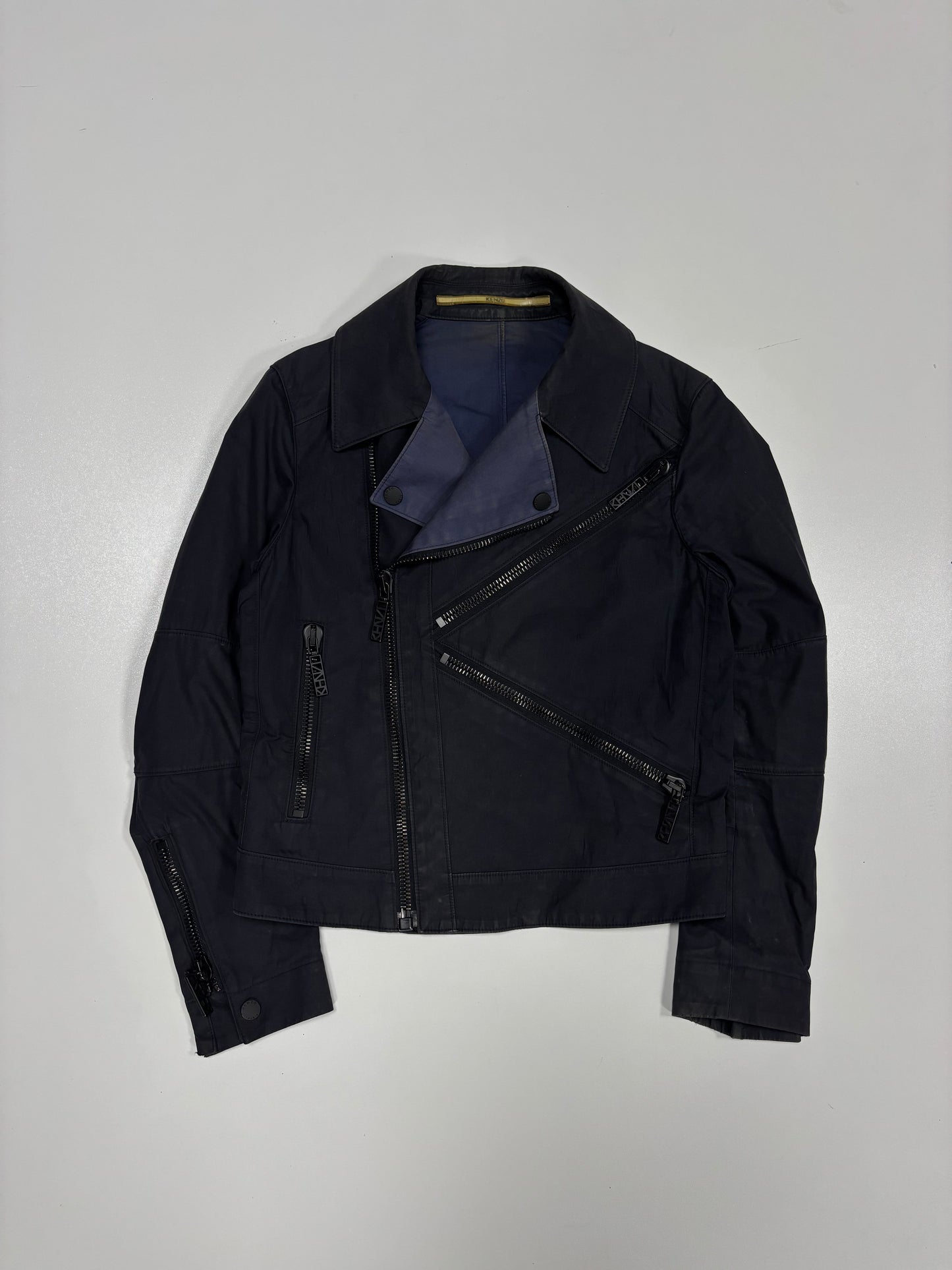 Kenzo Vertical Zip Biker Jacket (M)