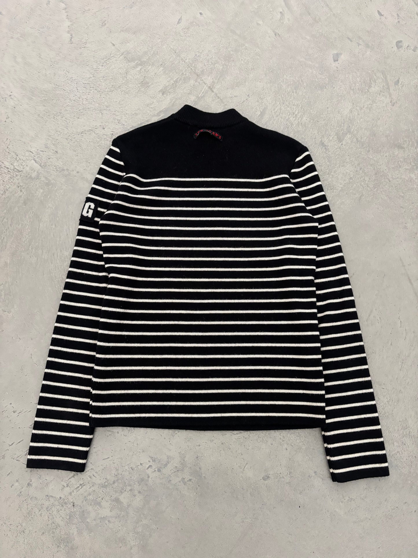 AW2000 Jean Paul Gaultier Zip Sweater (M)
