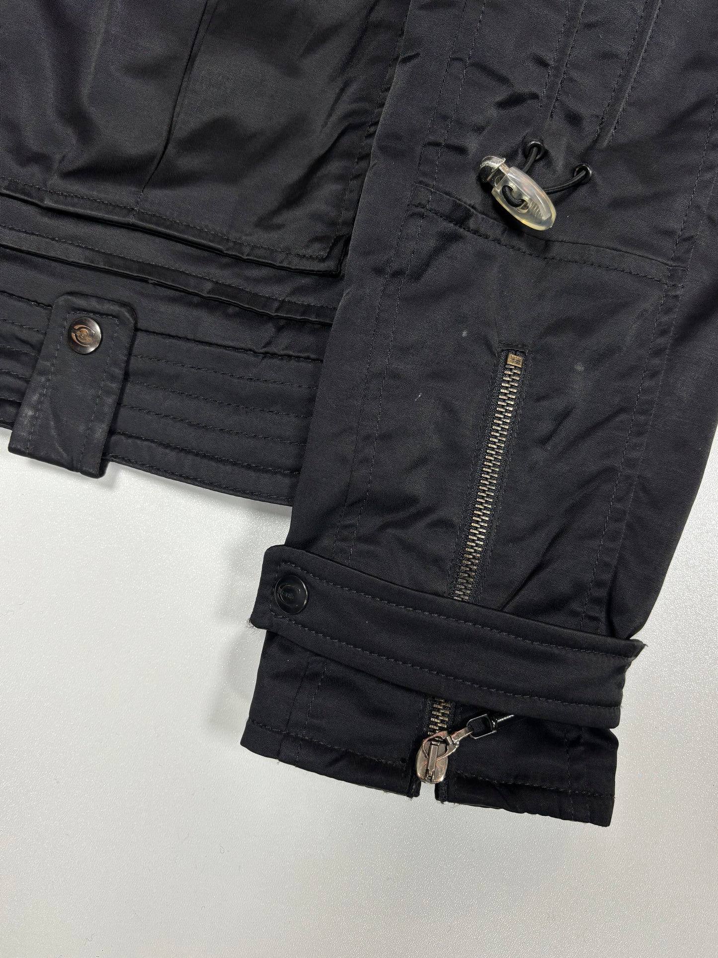 Roberto Cavalli Shiny Multi Zip Rider Jacket (52)