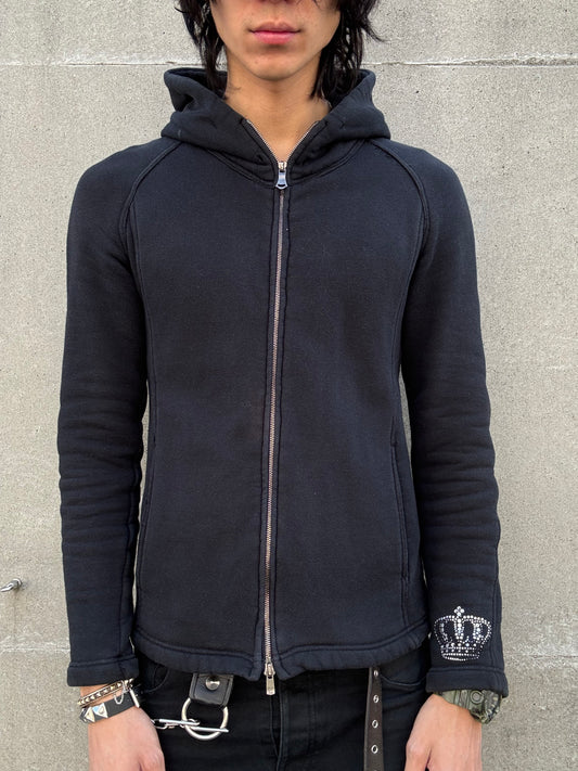 Roar Guns Studded Raglan Zip Hoodie (L)