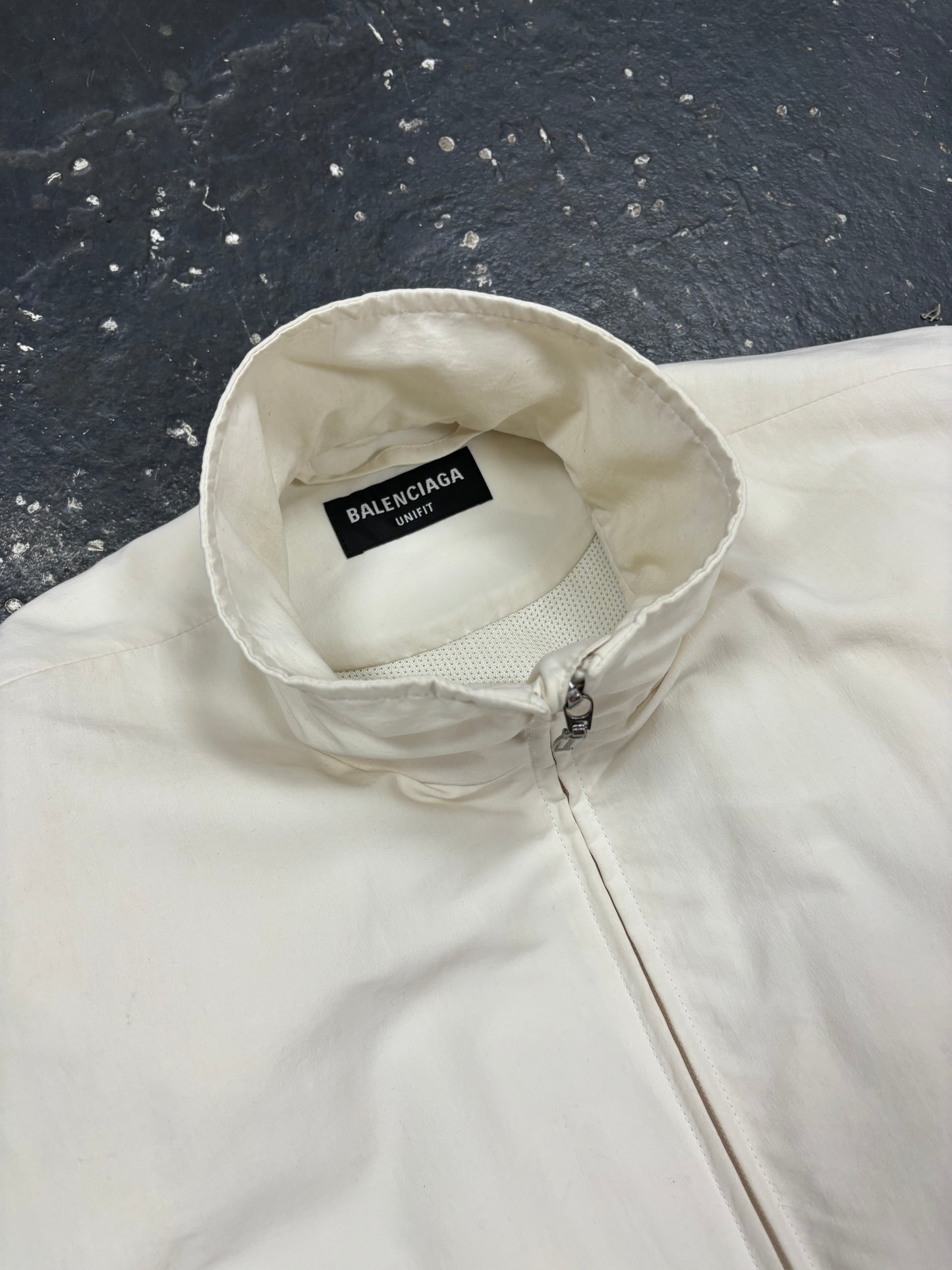 Balenciaga Padded Beige/White Track Jacket (Unifit)