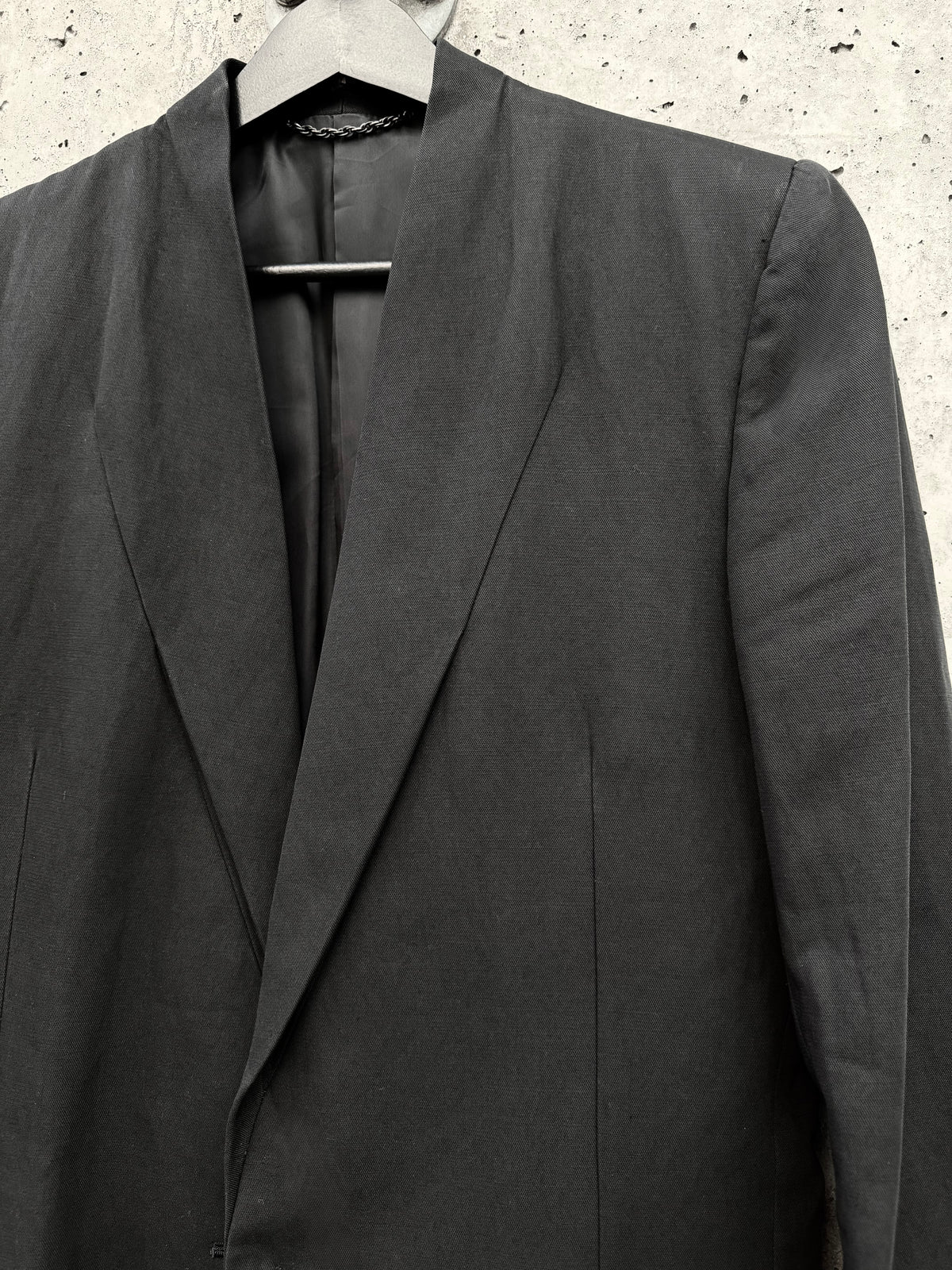 SS/06 The Viridi-Anne Seamless-Lapel Suit (S)