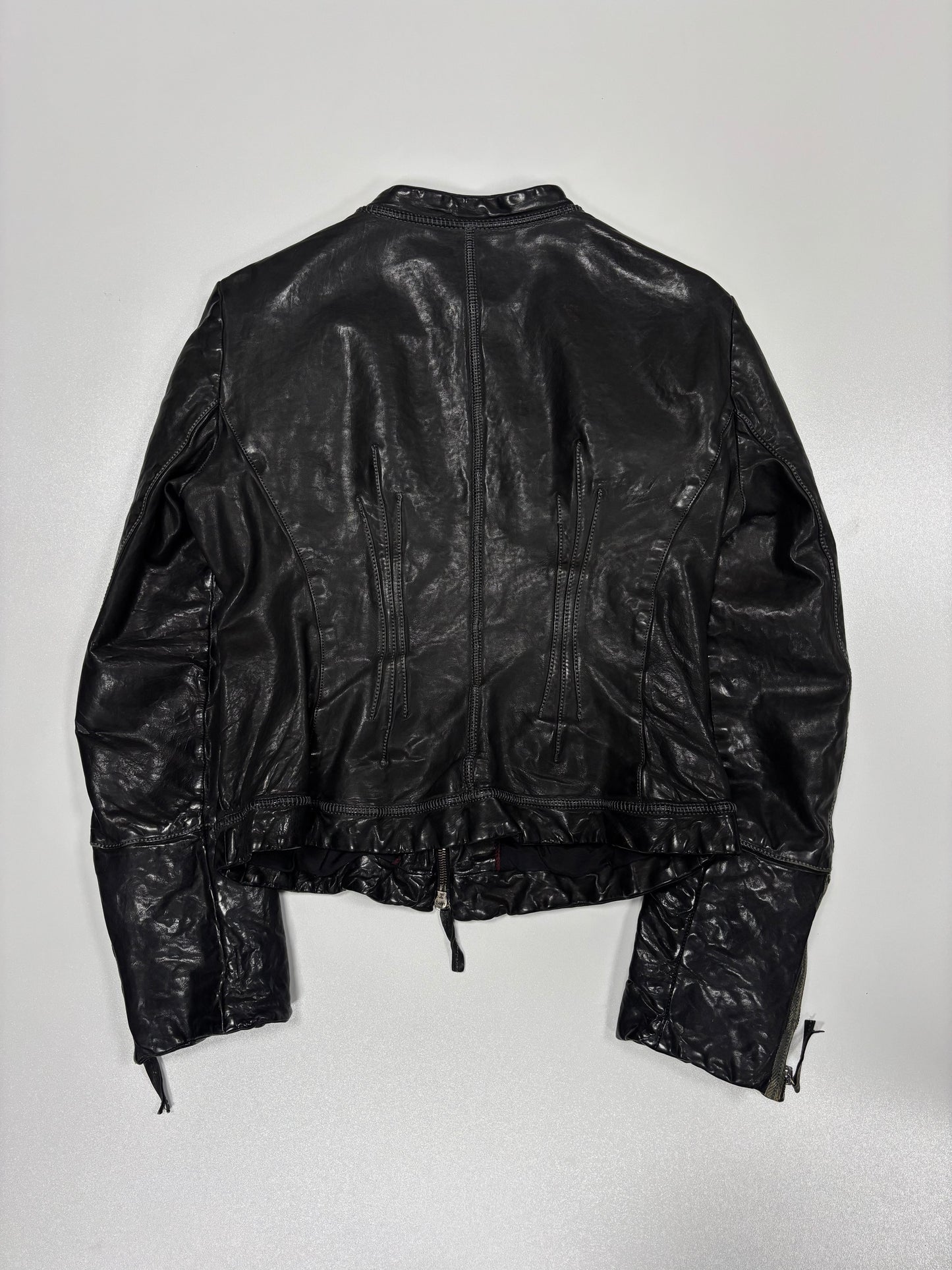 AW2007 Emporio Armani Leather Jacket (S)
