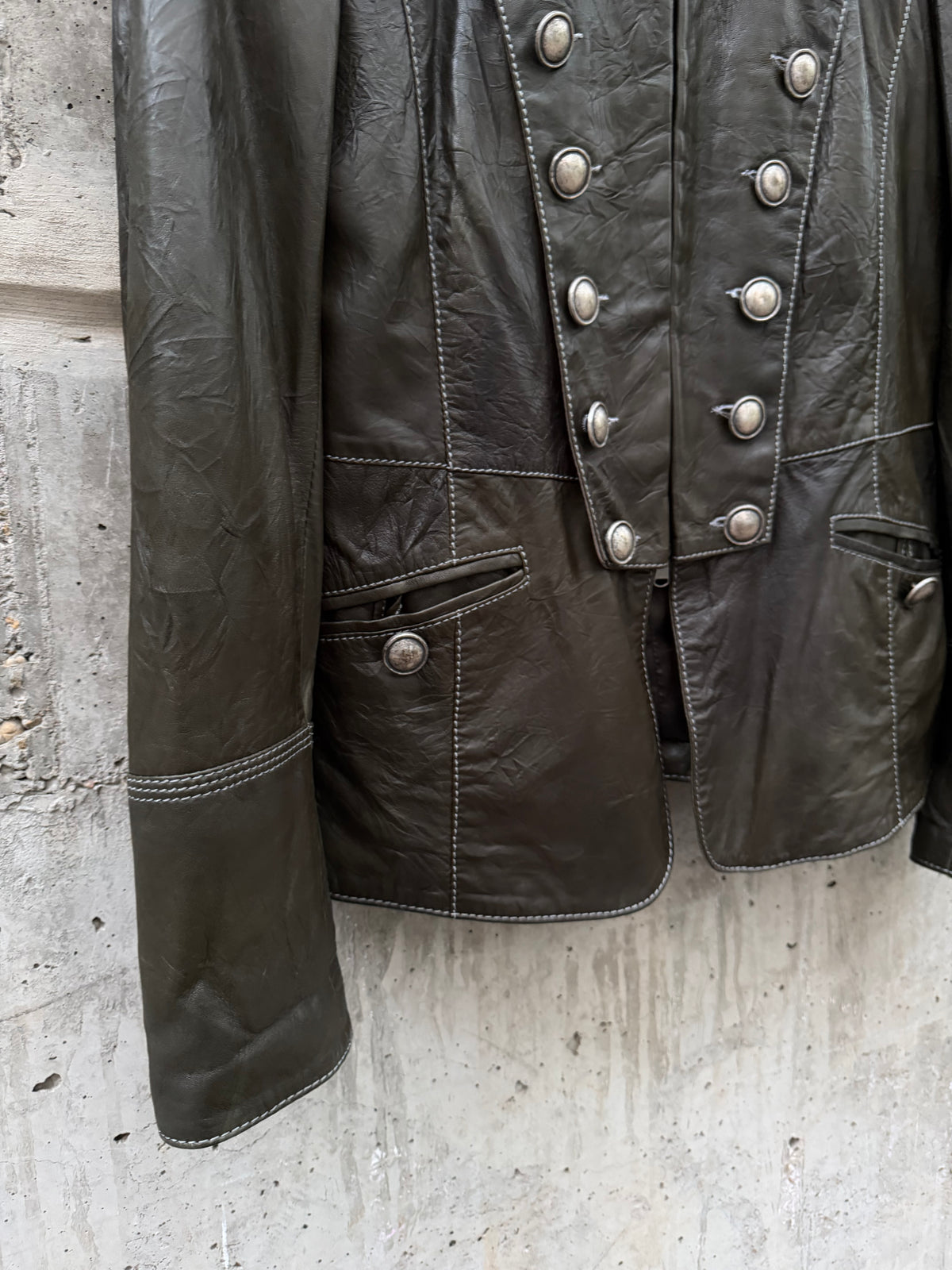 Napoleon Leather Jacket (M)