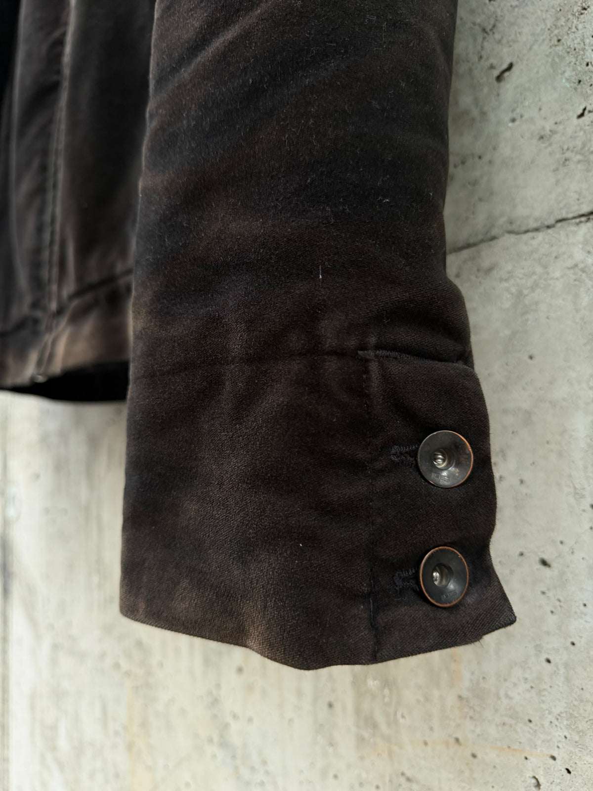 AW/17 Rick Owens Darkshadow Brushed High Collar Zip Jacket (48)