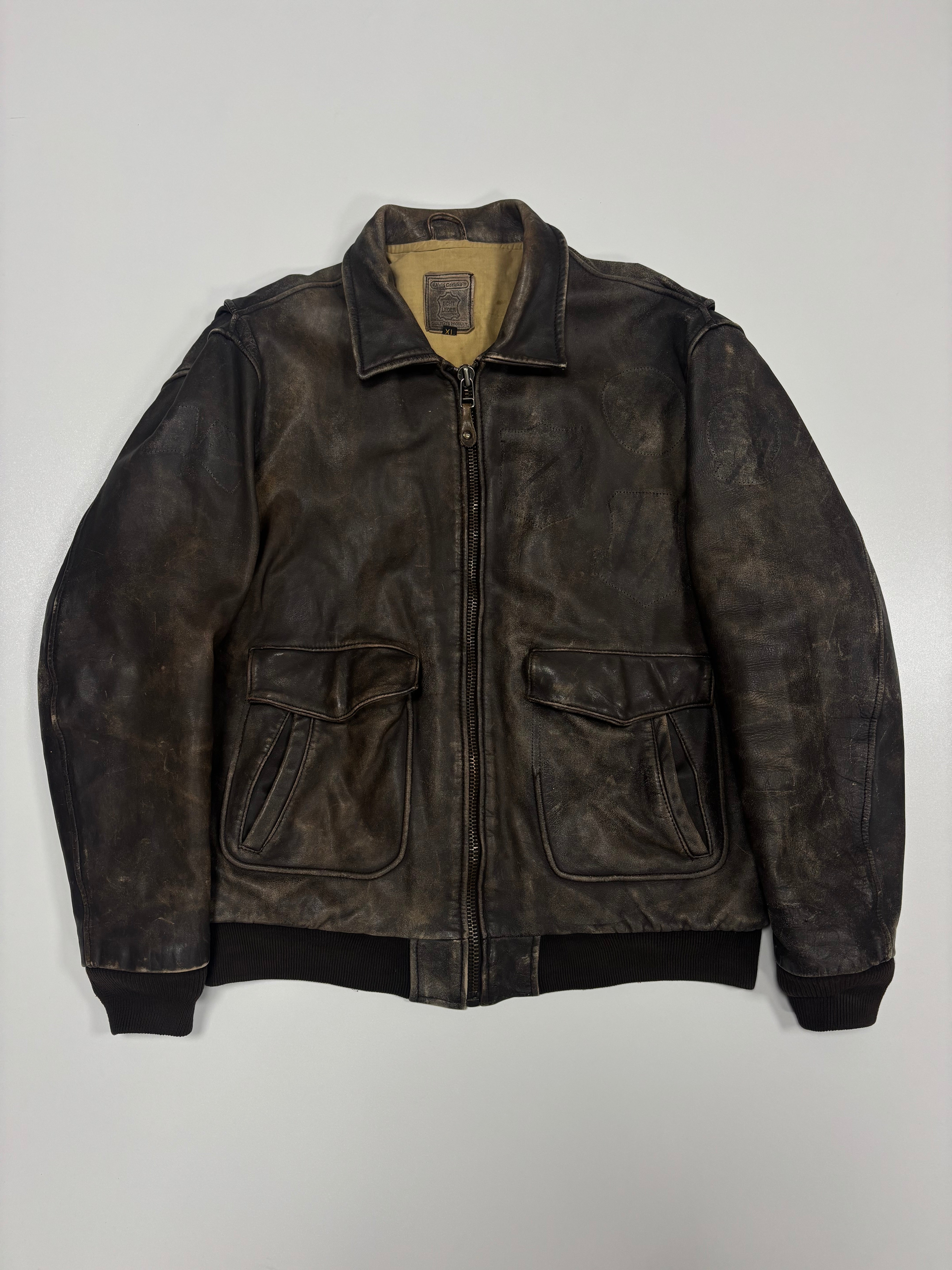 【archive】sullen Bomber Leather-jacket The Leather Project - Selected Designer Leather Jackets for