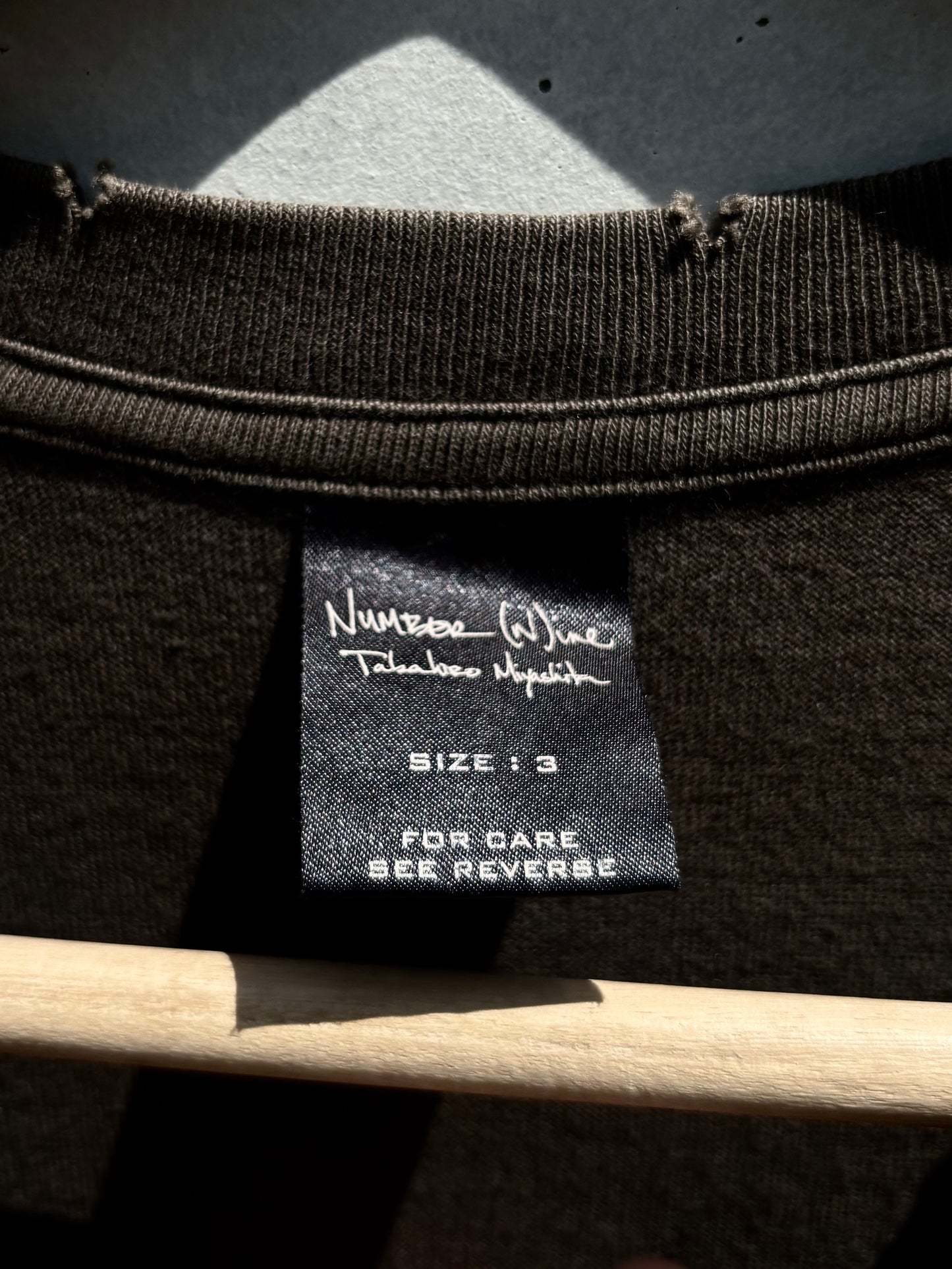 AW/04 Give Peace a Chance Distressed Tee (L)